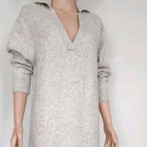 H&M wool knit sweater dress, size S